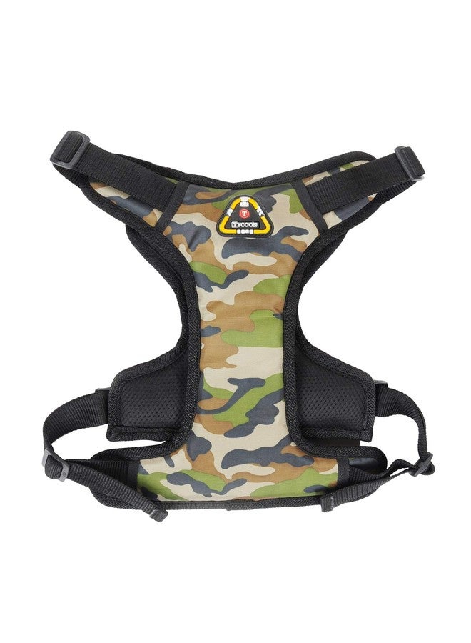 SKORA Dog Harness No Pull PaddedÂ Army Design Heavy Quality Poly-CottonÂ Easy Fit Chest Adjustable Reflective Breathable Soft Mesh for Small Dogs - Image 1